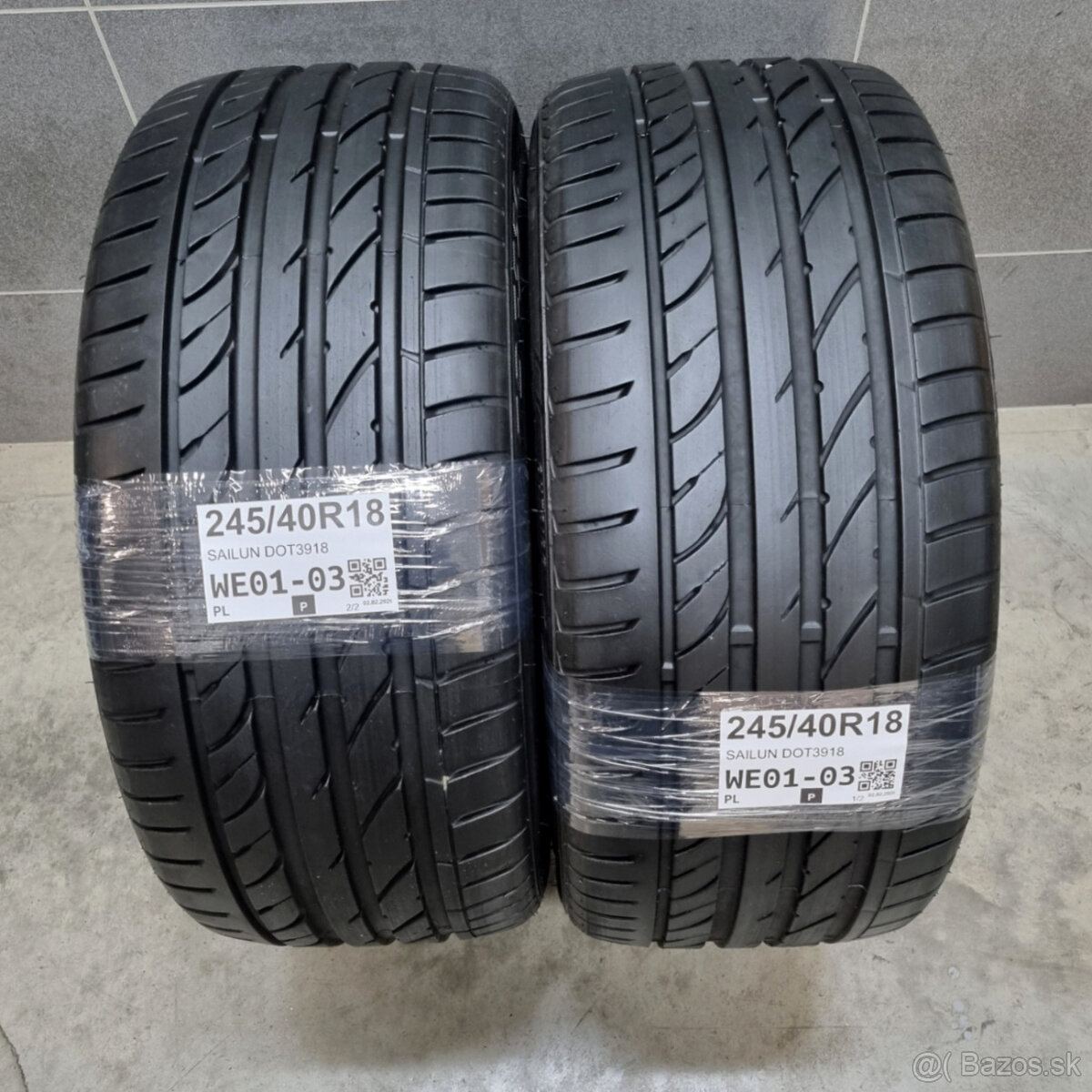 Letné pneumatiky 245/40 R18 SAILUN