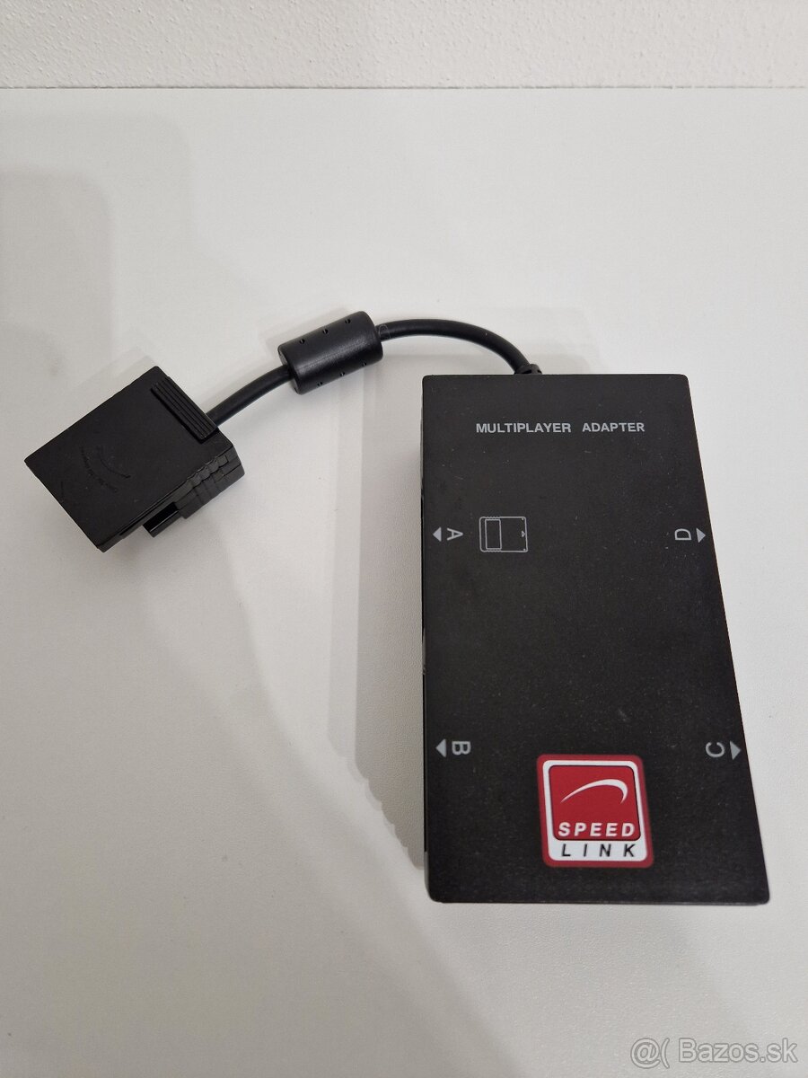 PlayStation 2 multitap SpeedLink pre 4 ovládače a karty