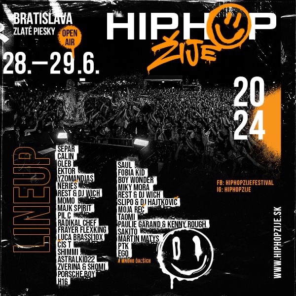 Hip Hop žije 2024 VIP