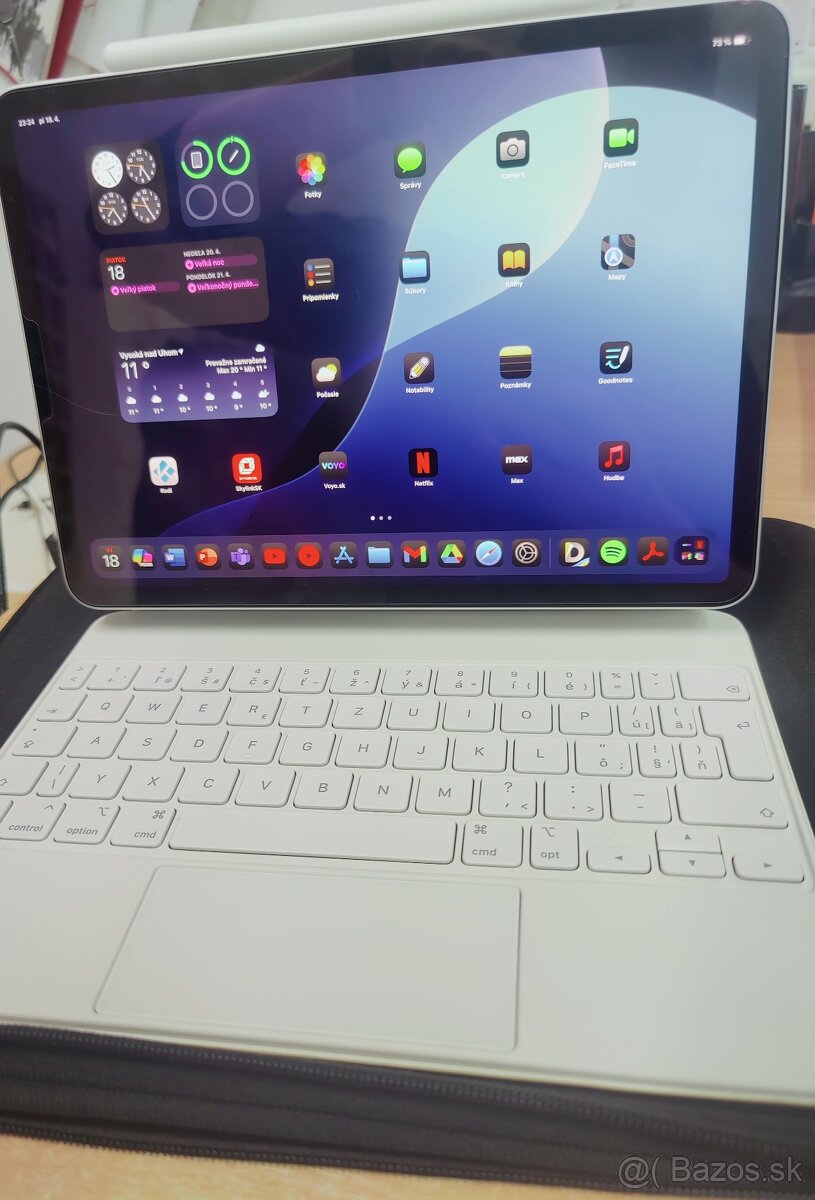 iPad Pro 11” M1 + Magic Keyboard + Apple Pencil 2 – TOP STAV