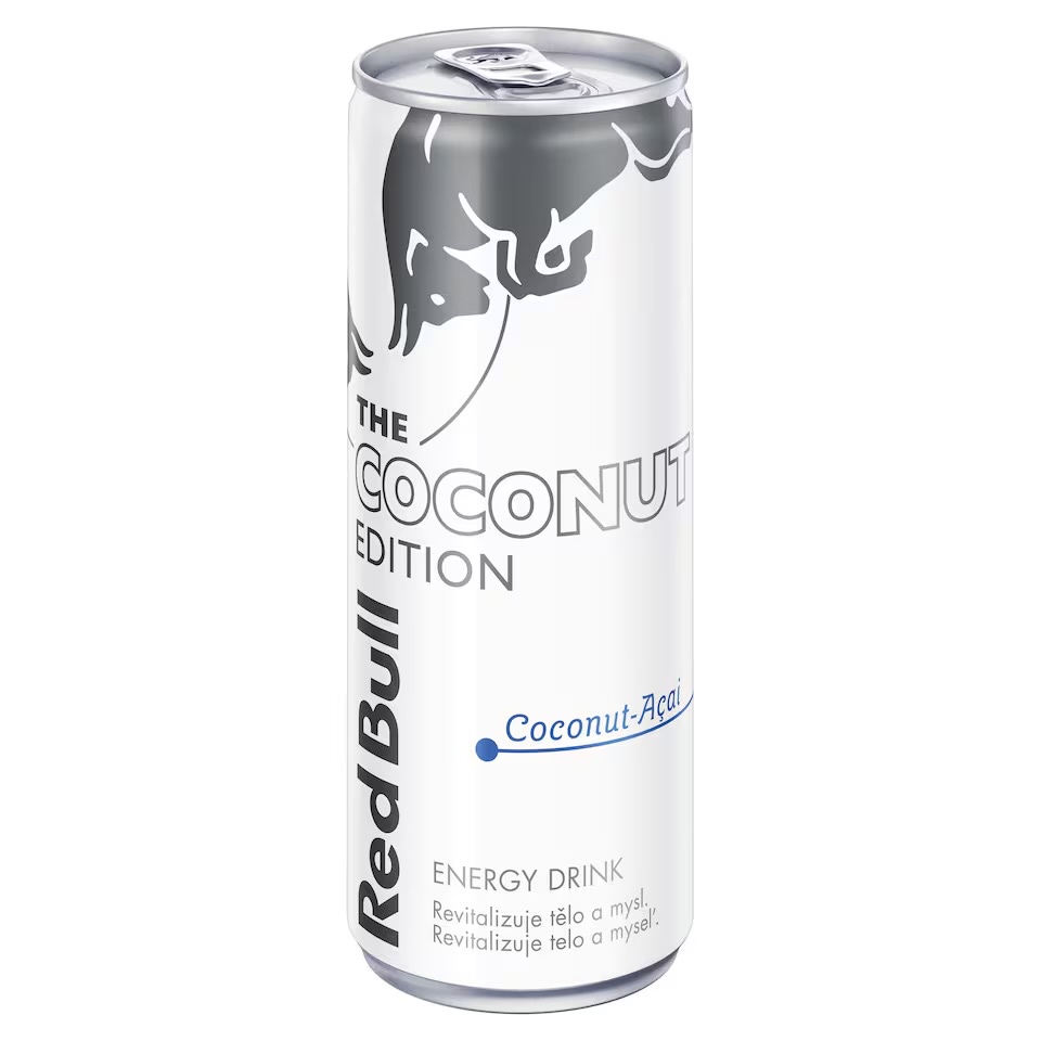 Red Bull white edition kokos