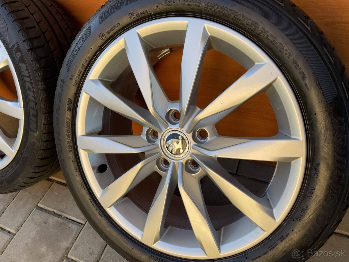 DIJON orig Alu disky VW 5x112 7jx r17 ET 49