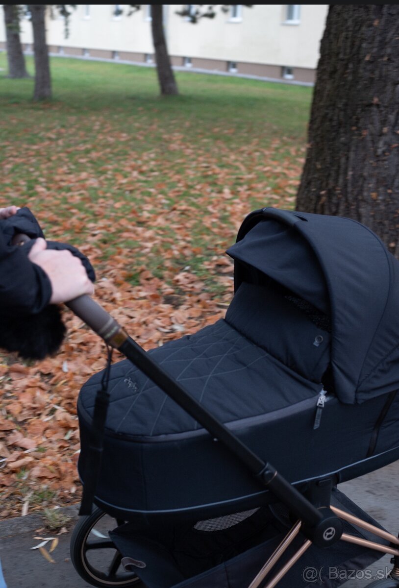 Predám čiernu vaničku Cybex Priam 3.0