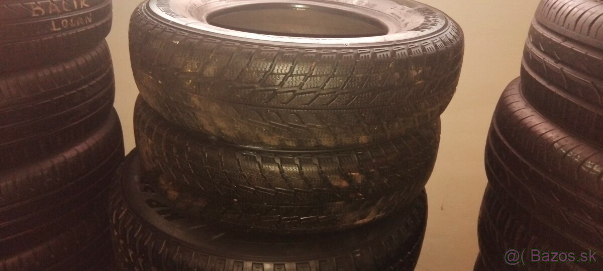 2ks.nove  zimné pne./155/80r13(30e za 2ks