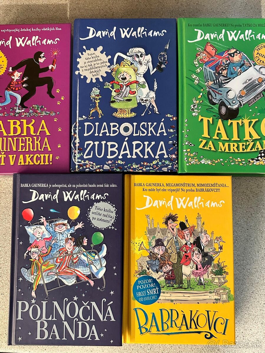 David Walliams - Séria kníh pre deti