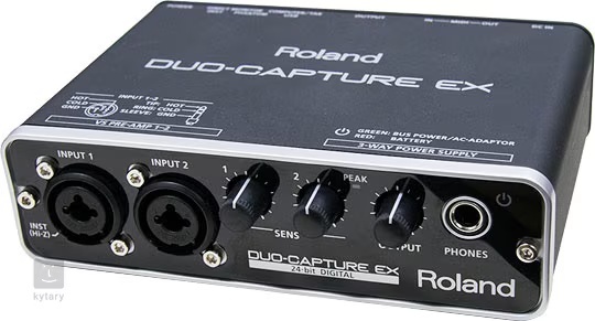 ROLAND DUO CAPTURE EX - TOP zvukovka Mac/PC/iPad