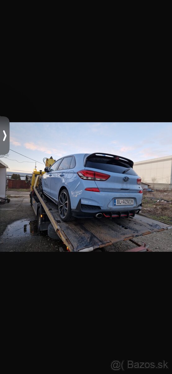 Hyundai i30 N Performance po požiari – rozpredaj / ND – DO