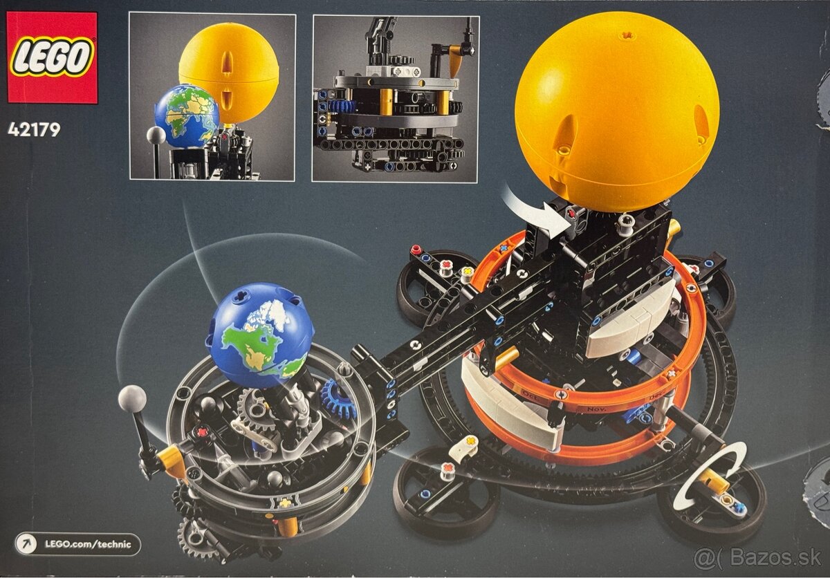 Lego technic 42179 - Planeta zem a mesiac na obeznej drahe