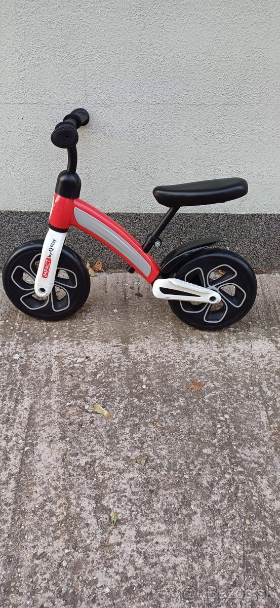 Qplay Impact Red bicyklové odrážadlo