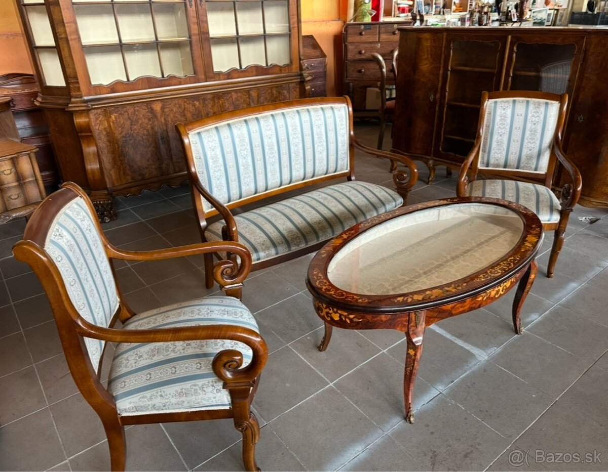 Sedenie - sofa + 2 kreslá
