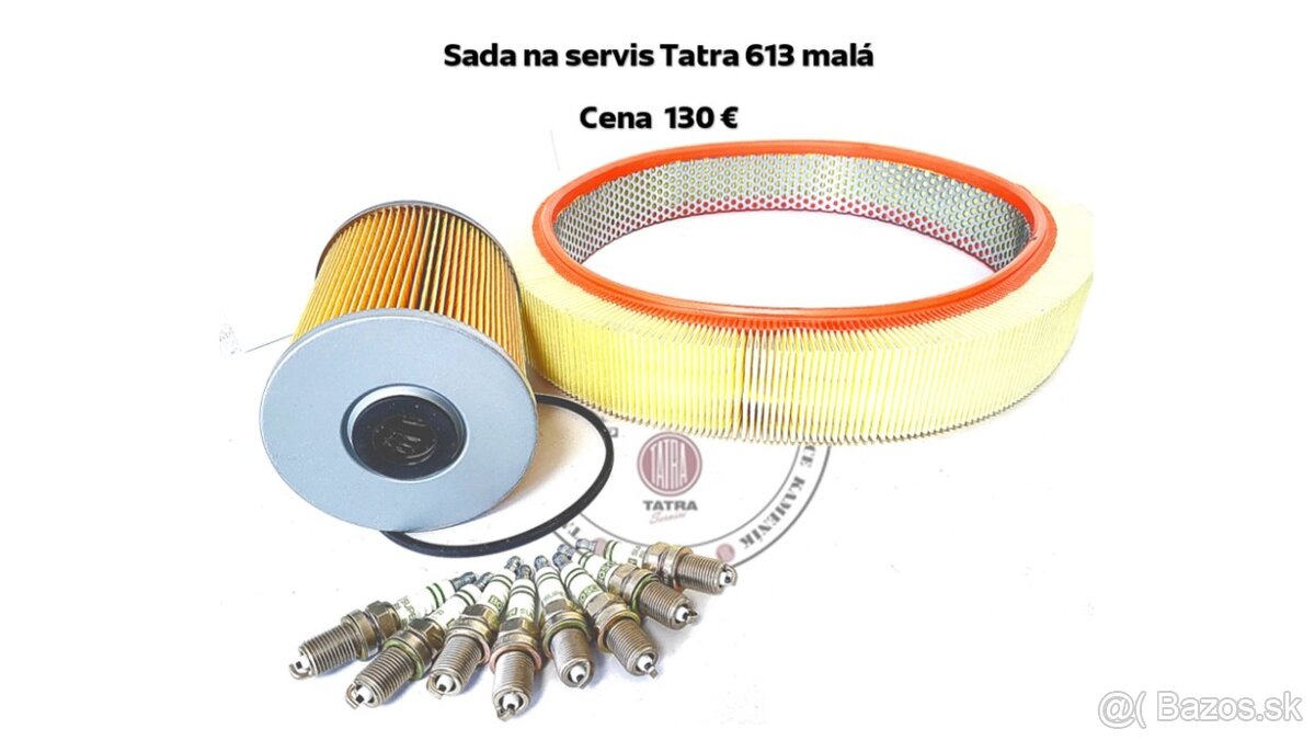 Tatra 613 Mala sada na servis