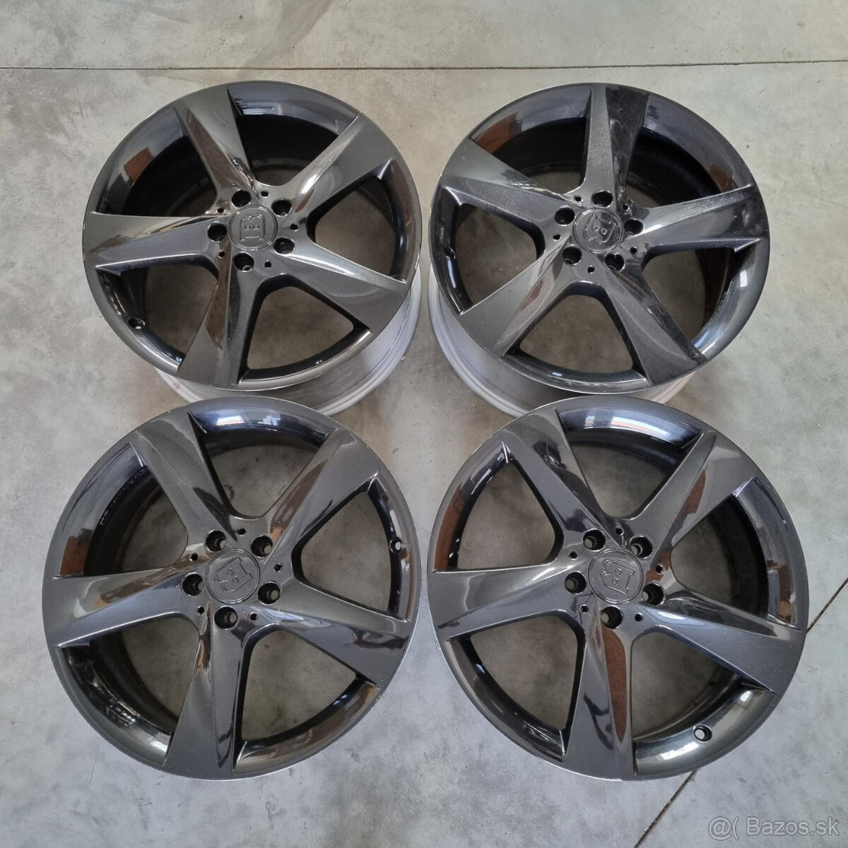 Hliníkové Mercedes disky 5x112 R19 8,5J ET59