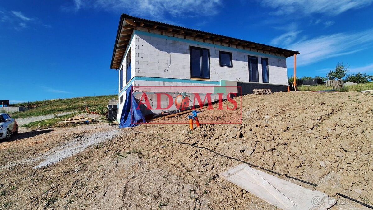 na predaj 6-izbová NOVOSTAVBA,Ortáše 607m2, 18 km od Košíc