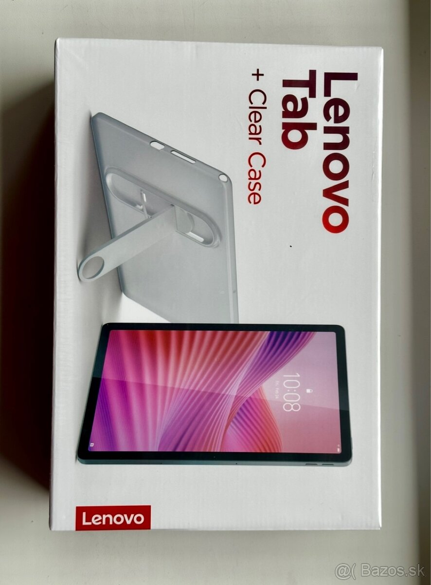 Nový Tablet Lenovo Tab + Clear Case