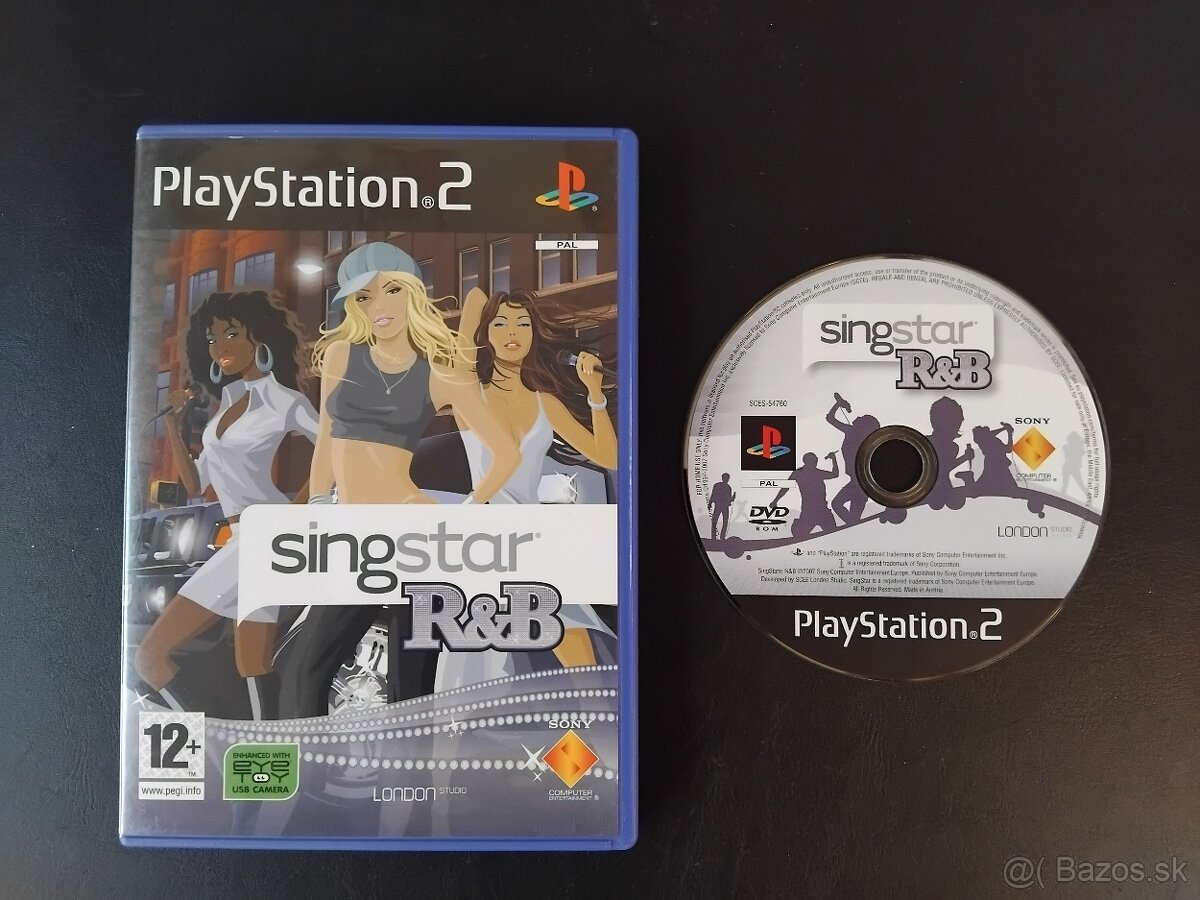 Hra pre PS2 - SingStar R&B