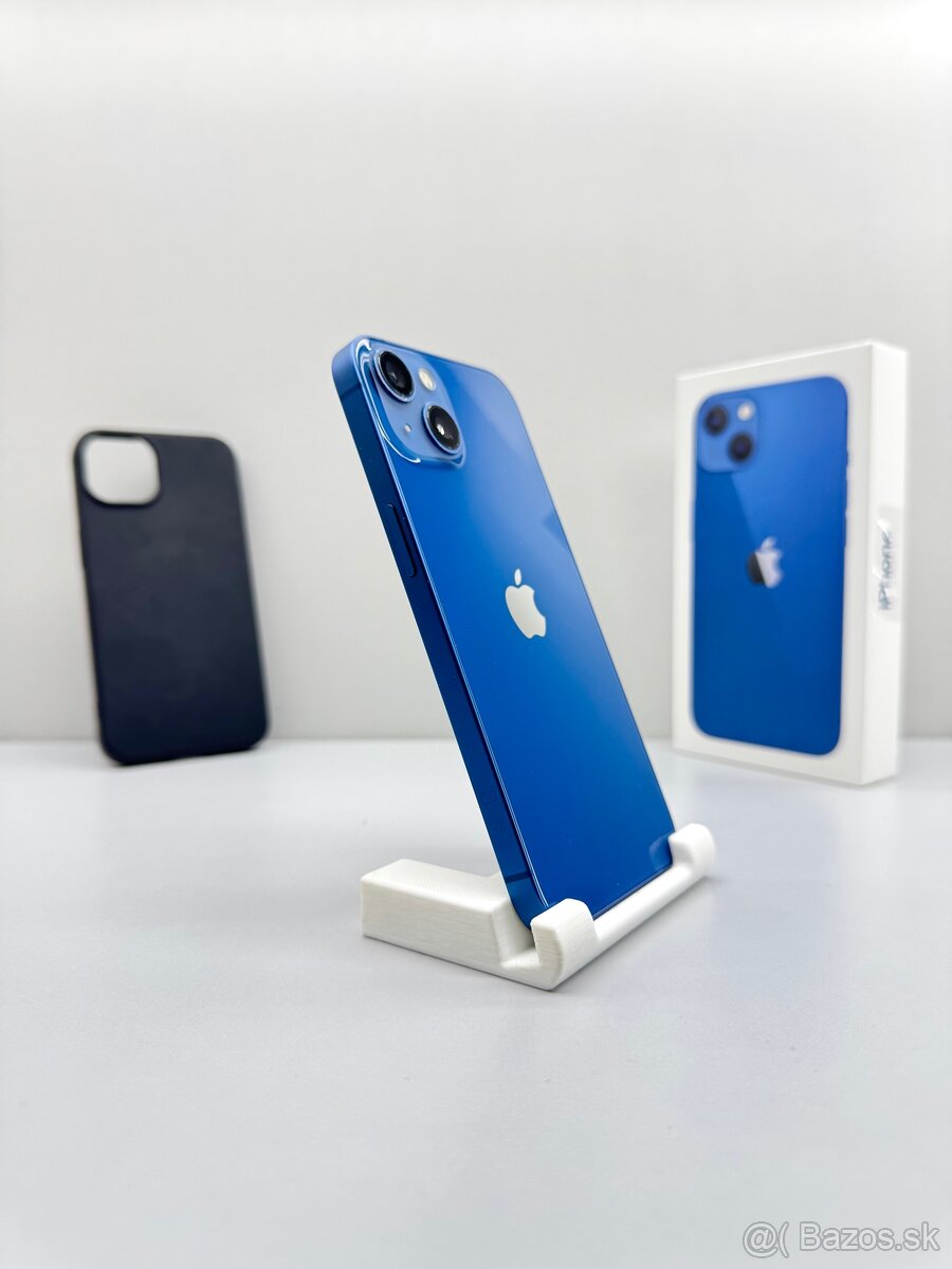 iPhone 13 BLUE 256GB TOP STAV NOVÁ BATÉRIA 100%