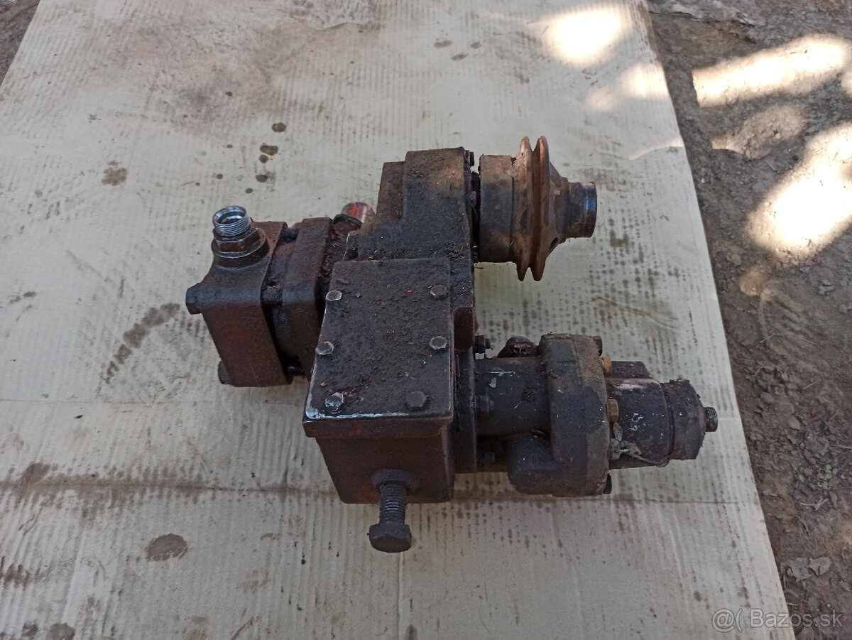 2x hydraulické zubove čerpadlo s prevodom