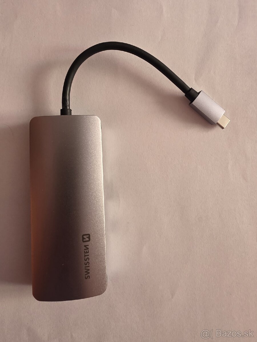 🔌 Predám: USB-C Hub 6-v-1 SWISSTEN (