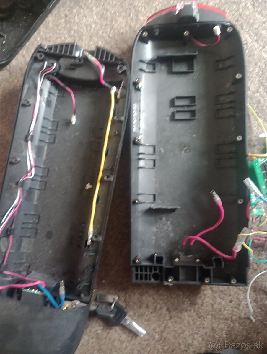 Batéria z bicykla 48v bez batérií