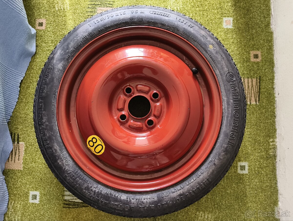 4x100 r15 rezerva Suzuki Swift