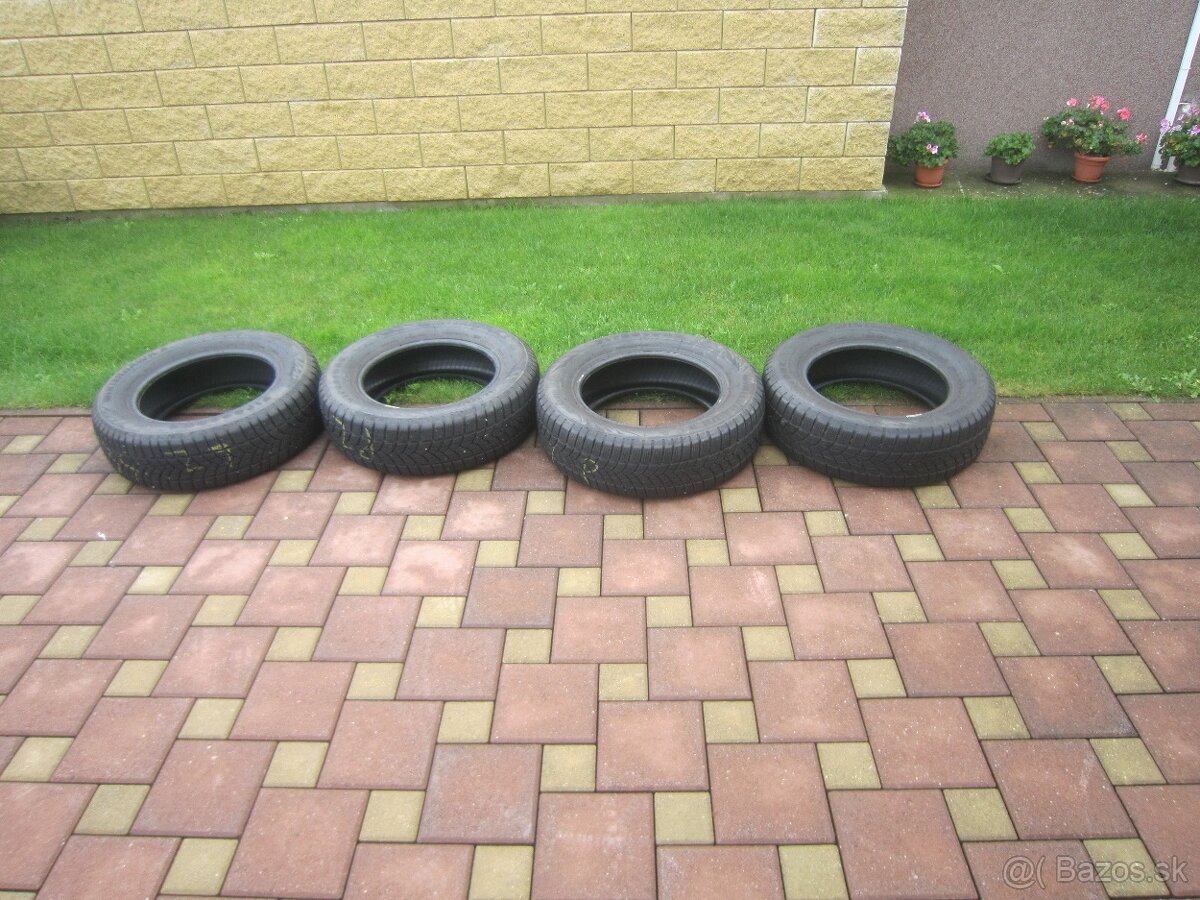 195/65R15 91T zimne pneu Firestone Winerhawk3, dezen 6-7mm