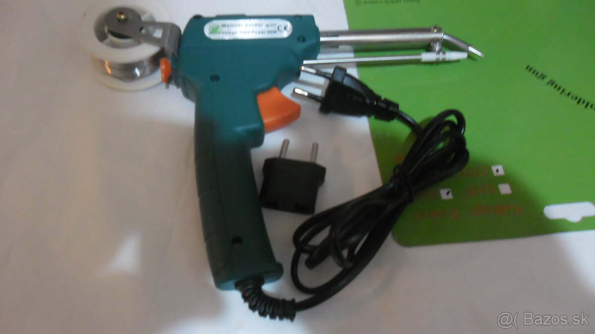 Pájkovačka s posuvom cínu