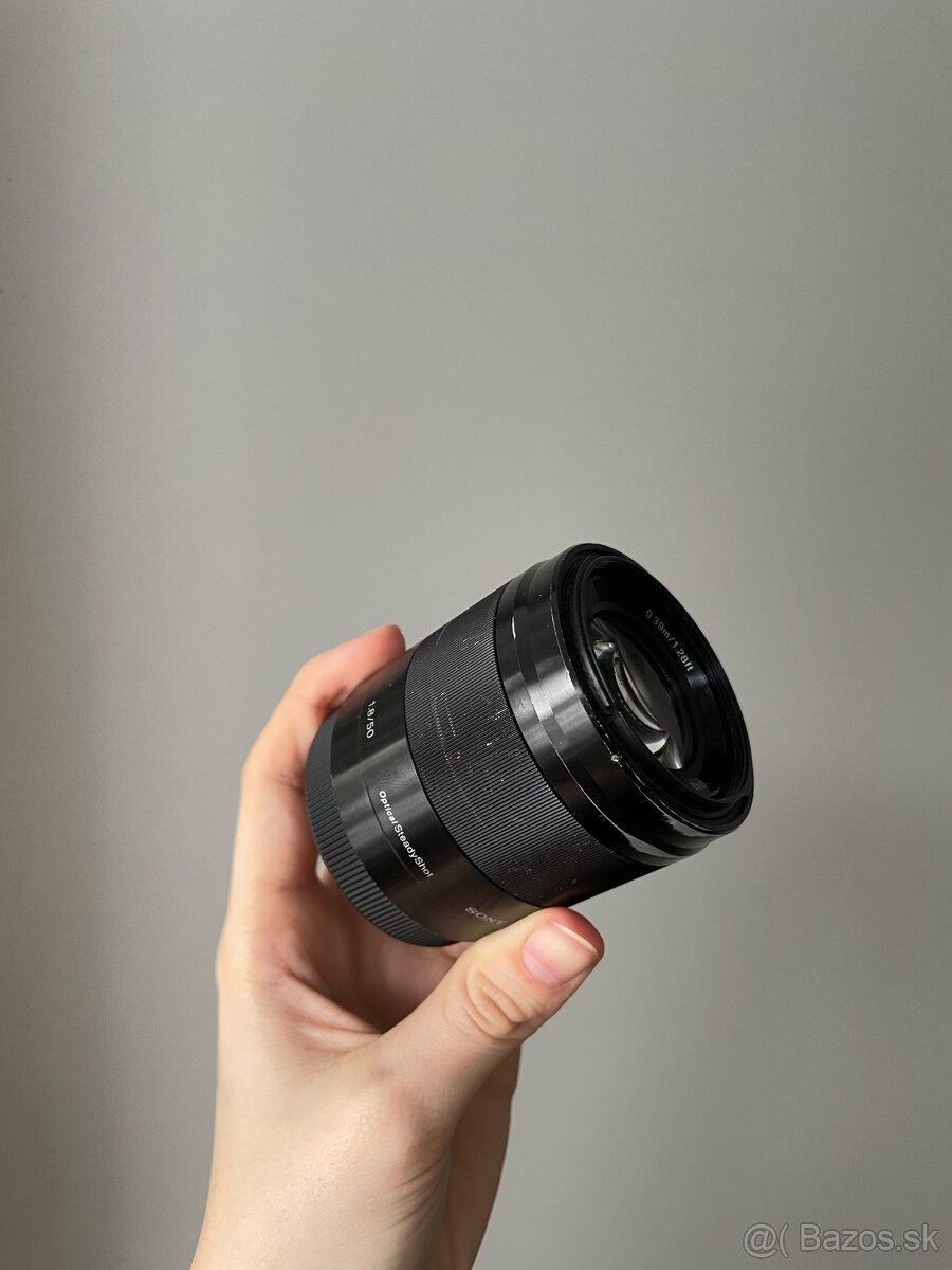 SONY objektív 50mm F1.8