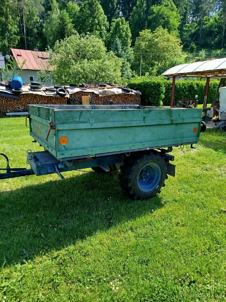 Vlečka za malotraktor
