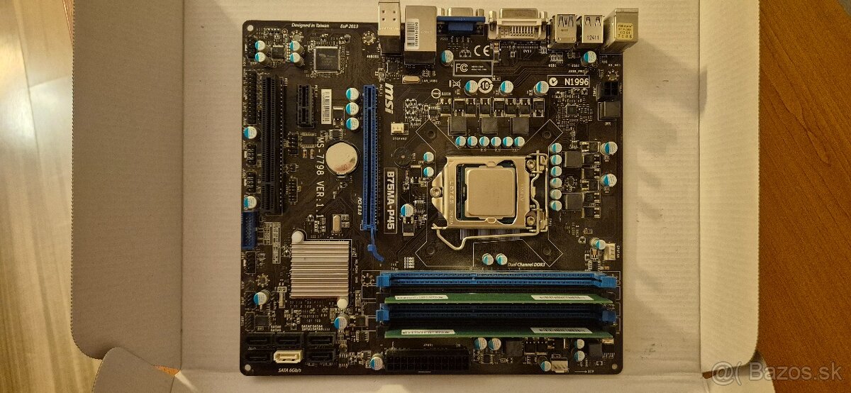 Predam zakladnu dosku s procesorom intel i5‐3570