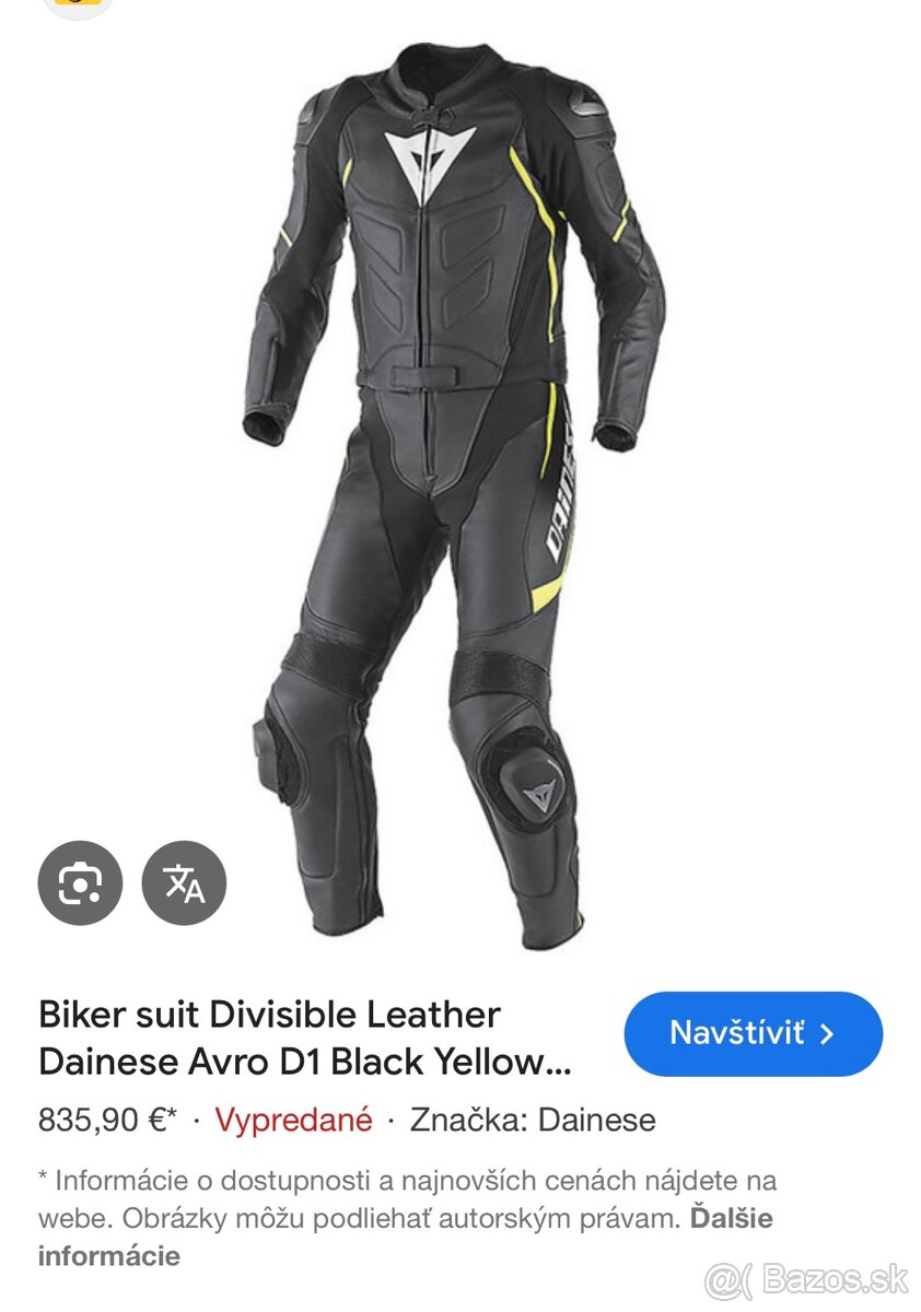 Dainese Avro D1 - kombinéza