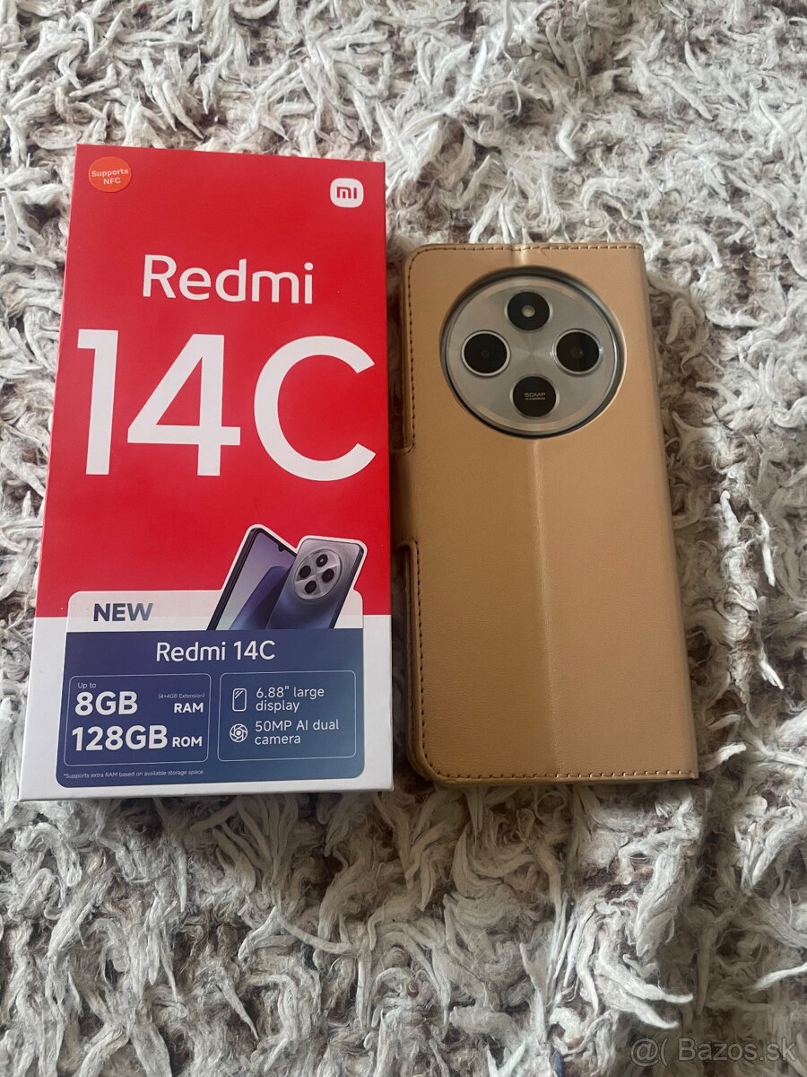 Predám xiaomi redmi 14C.128gb pamät.8 GB rám.
