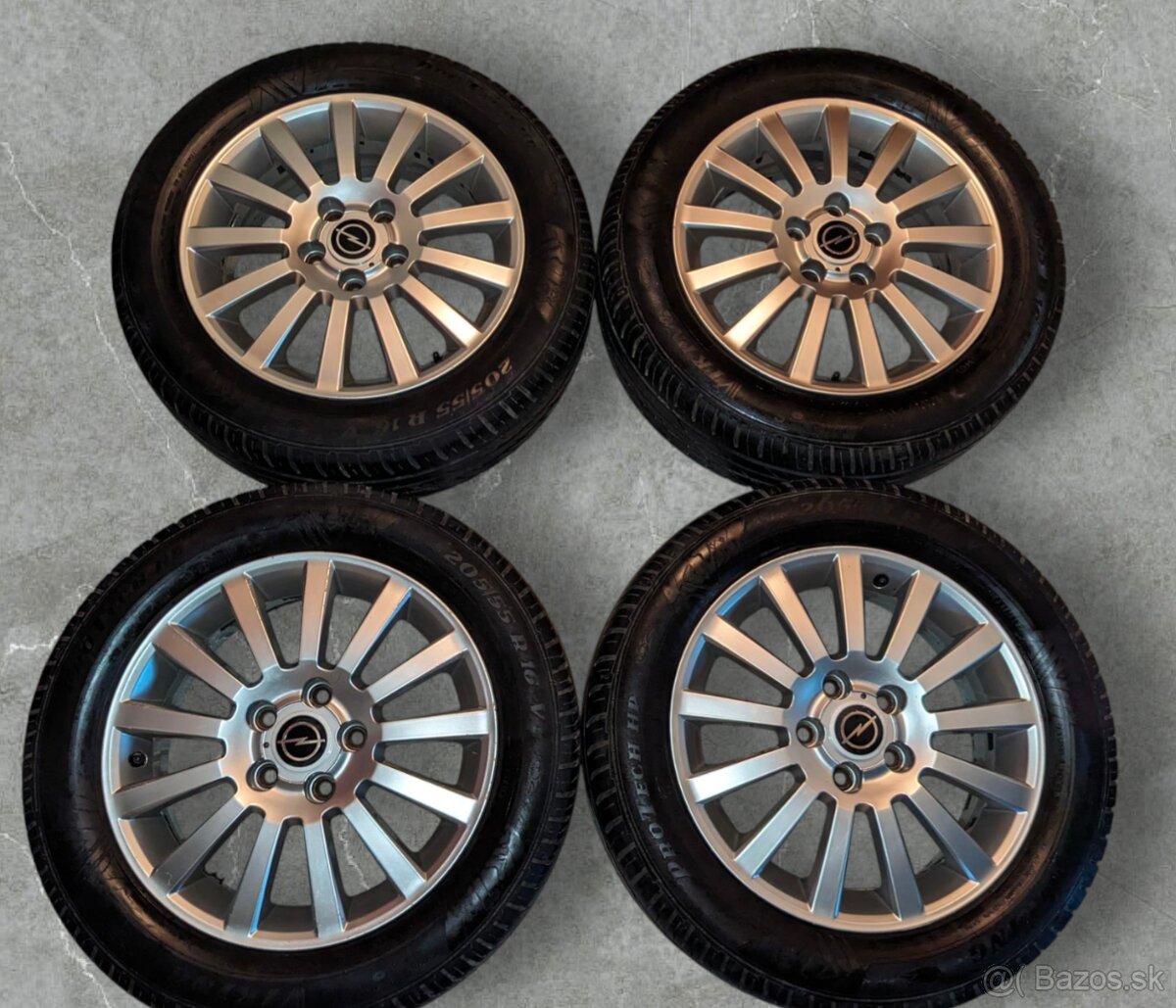 Kolesa elektrony 16 5x110 Opel Astra 205/55/16