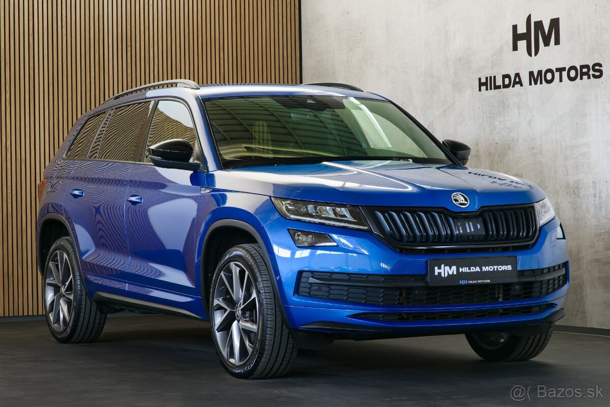 Škoda Kodiaq 2.0TDI 147kW DSG 4x4 SPORTLINE Webasto Tažné