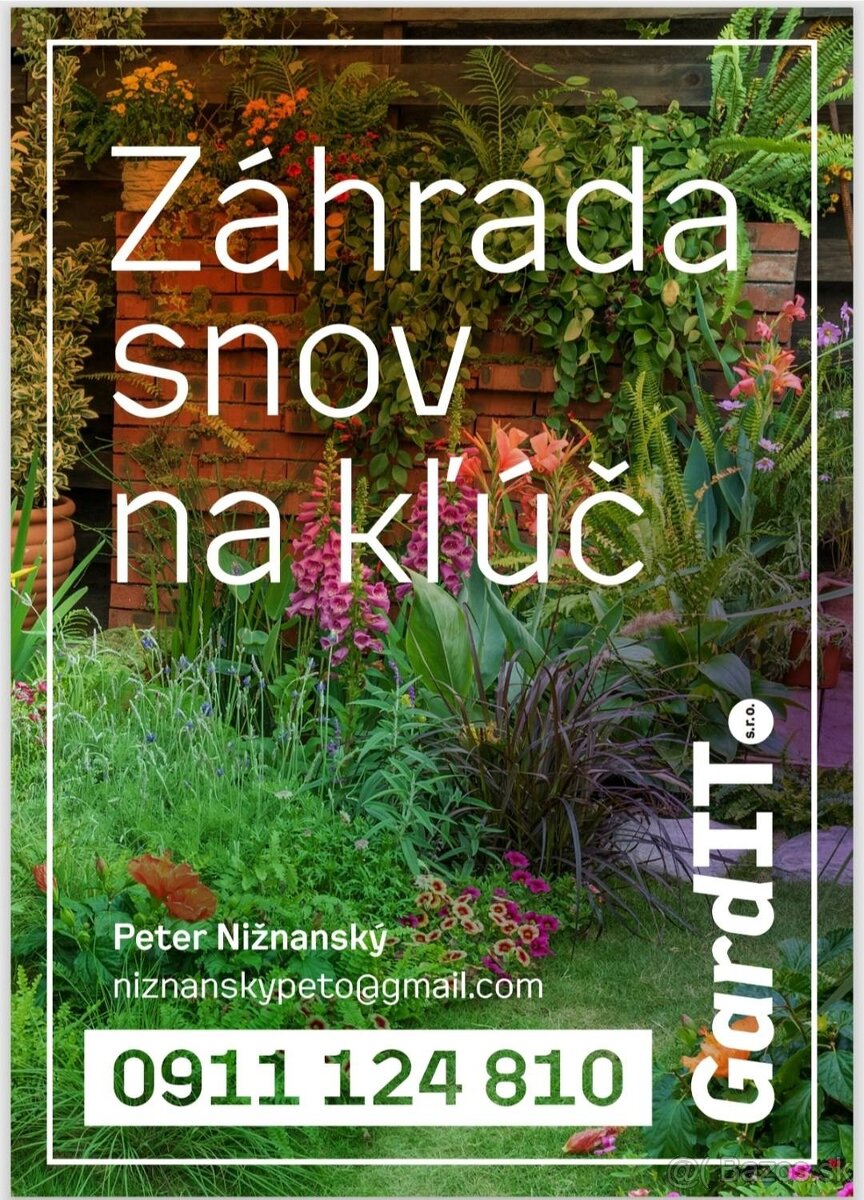 Kompletné realizácie záhrad