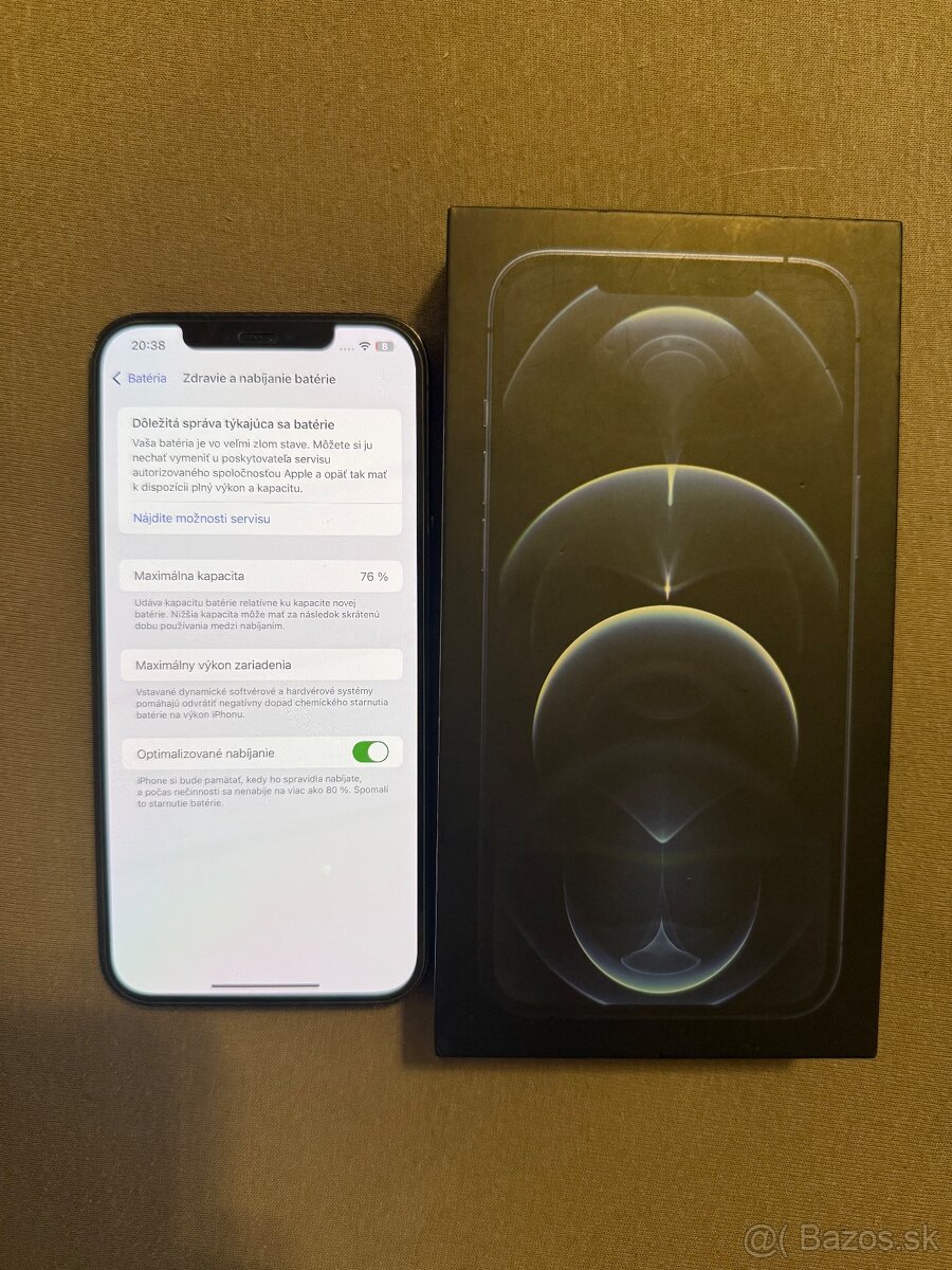 Iphone 12 pro max pacific blue 128 GB