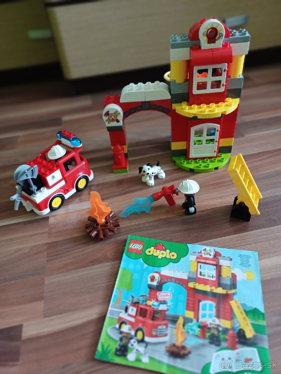 Lego Duplo hasičská stanica 10903
