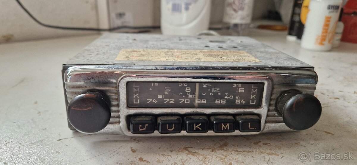 tatra 603 613 skoda 1000MB radio blaupunkt PRAHA