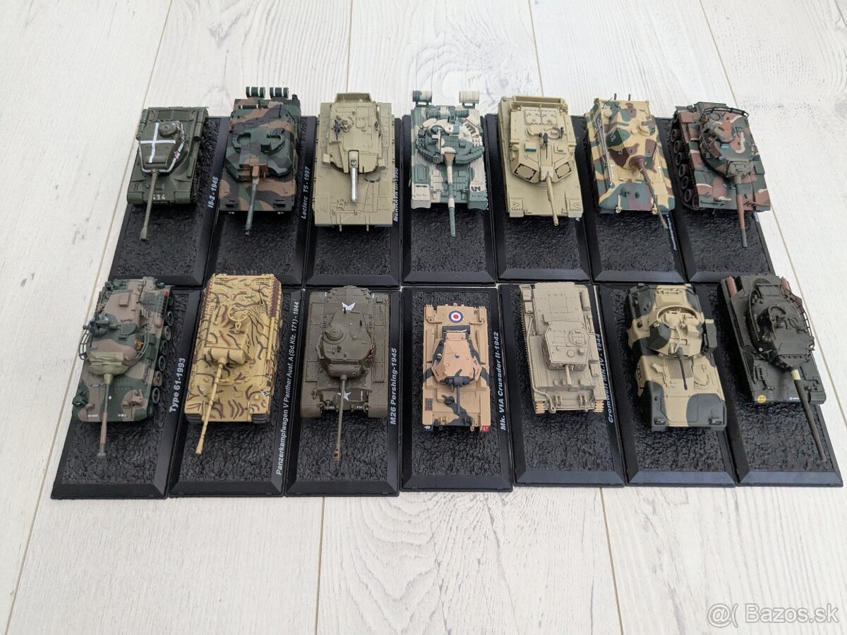Zbierka modelov z časopisu TANKY