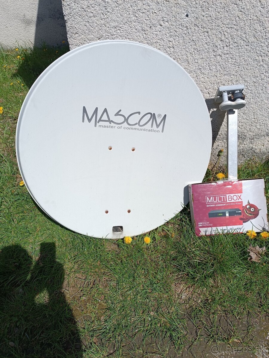 Digitálny HDTV satelitný komplet