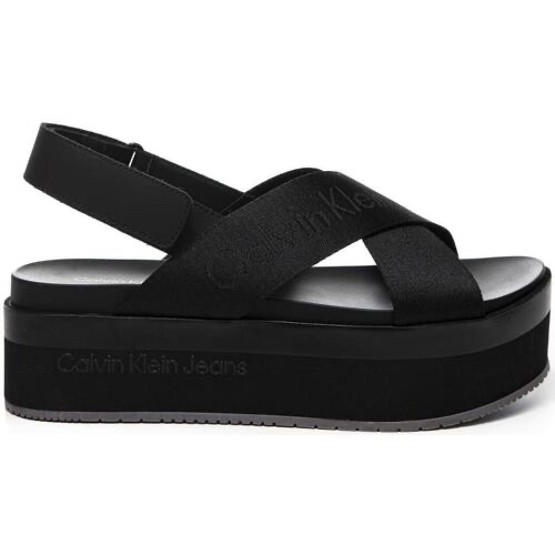 CALVIN KLEIN JEANS Zabky A13266 - Cierna velkost 36