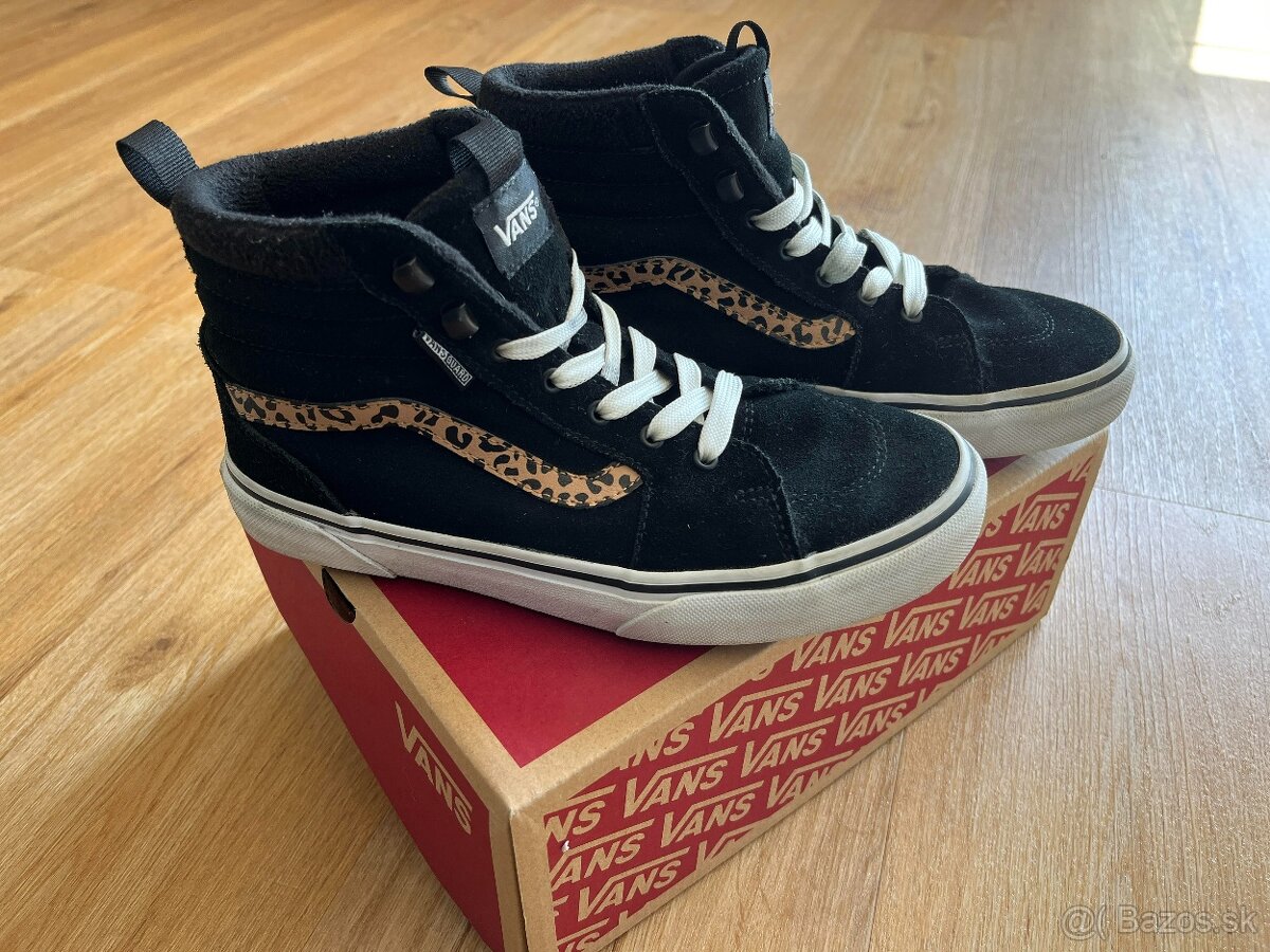 Detské semišové tenisky Vans