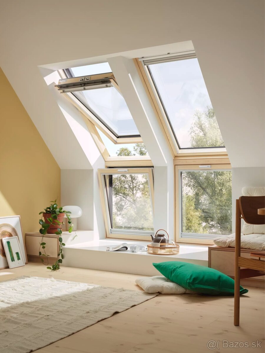 Strešné okno VELUX + lemovanie