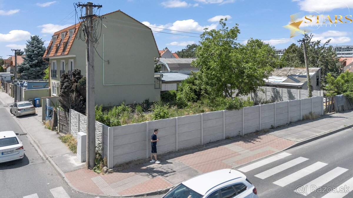 INVESTIČNÝ STAVEBNÝ POZEMOK – GALVANIHO, BRATISLAVA