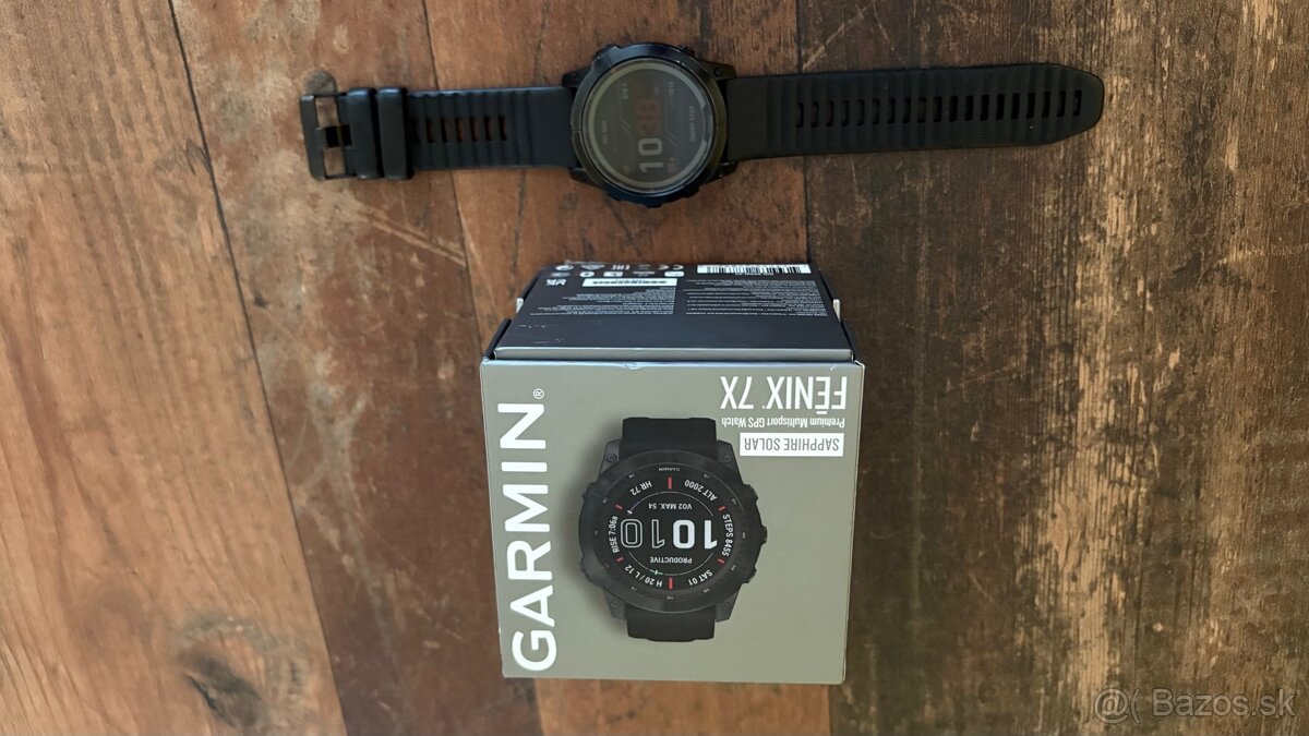 Garmin 7x sapphire solar aj výmena.