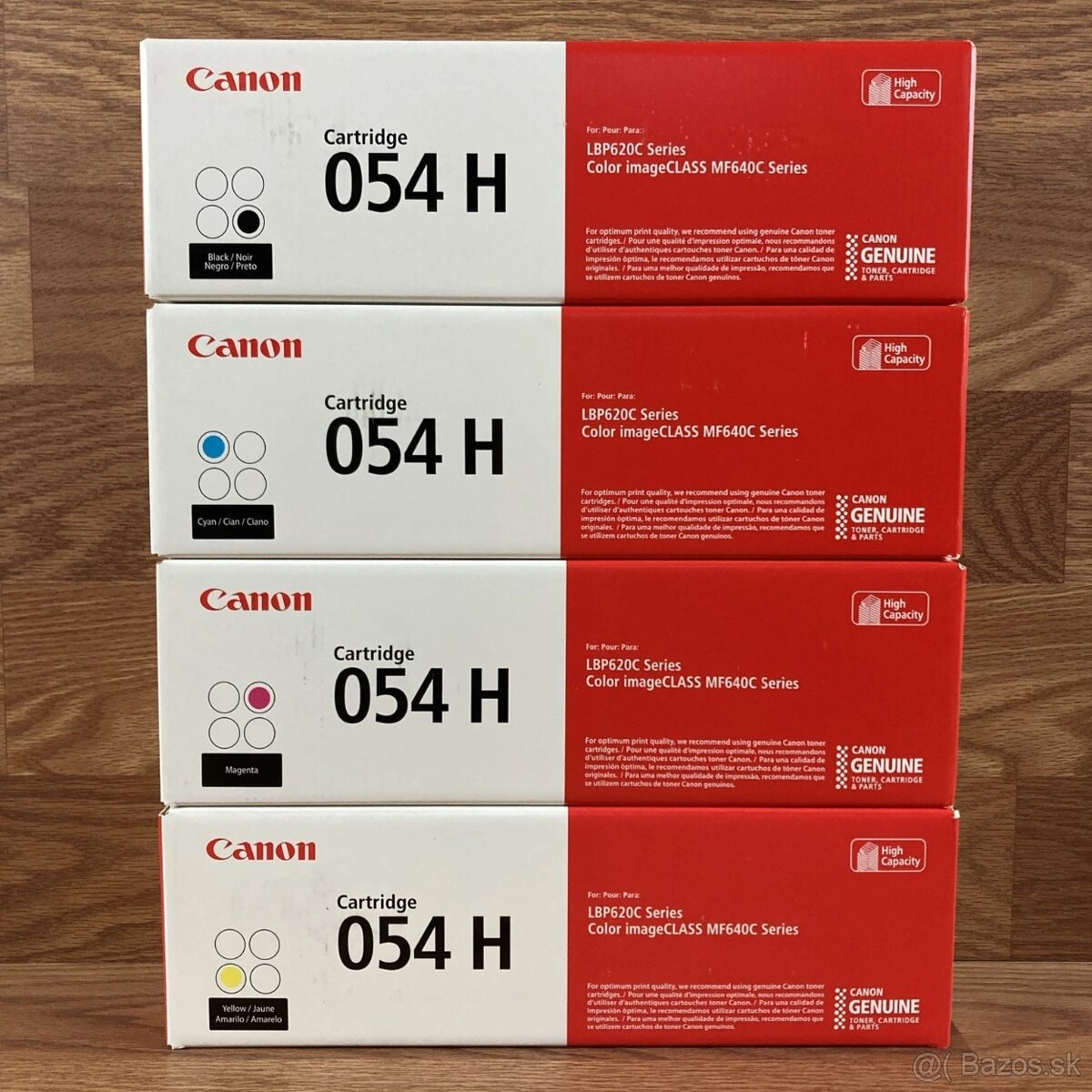 Nová sada tonerů Canon 054H