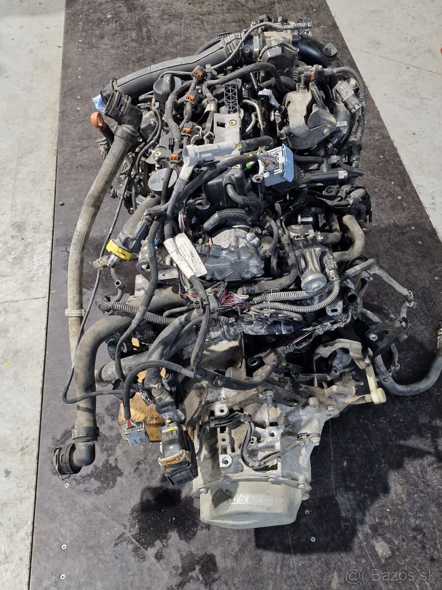 Predám motor + prevodovka 1,5 blue HDI 75 kw