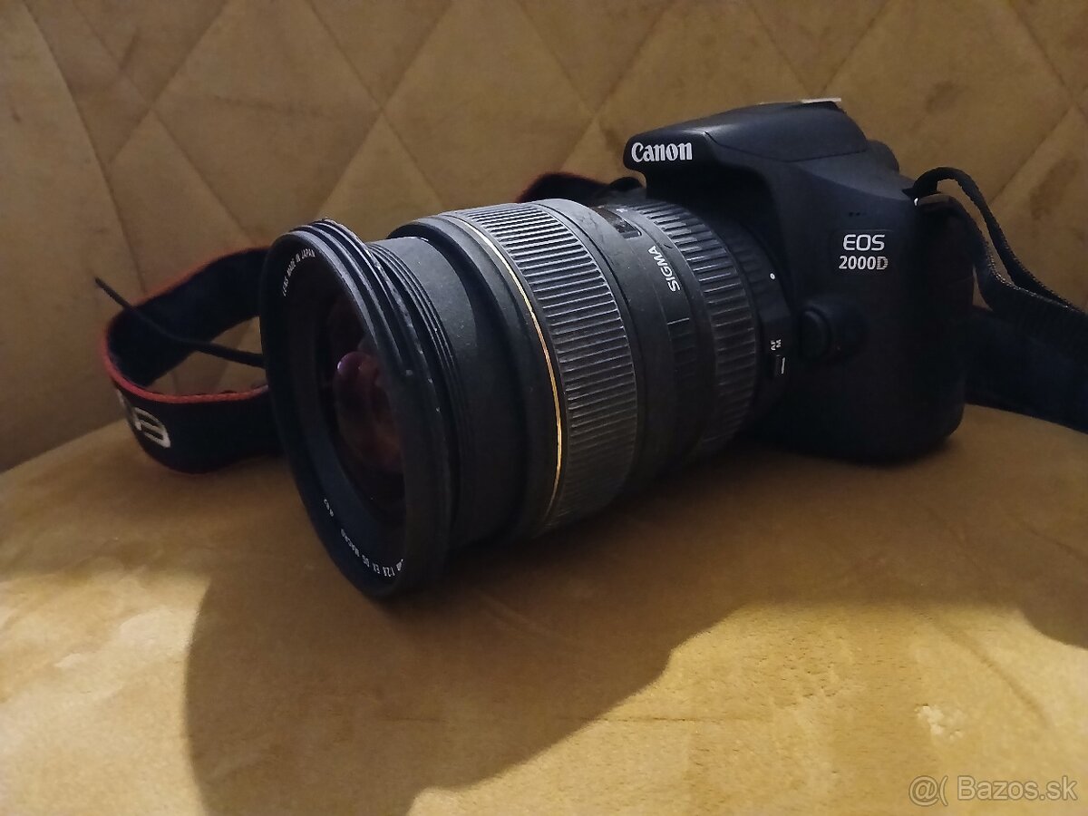 Canon EOS 2000D + objektív sigma
