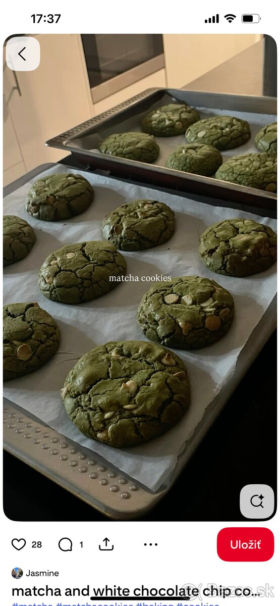 matcha cookies