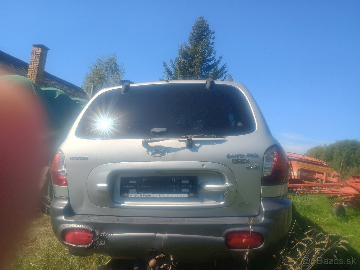 Rozpredám Hyundai Santa fe 2.2 .CRD