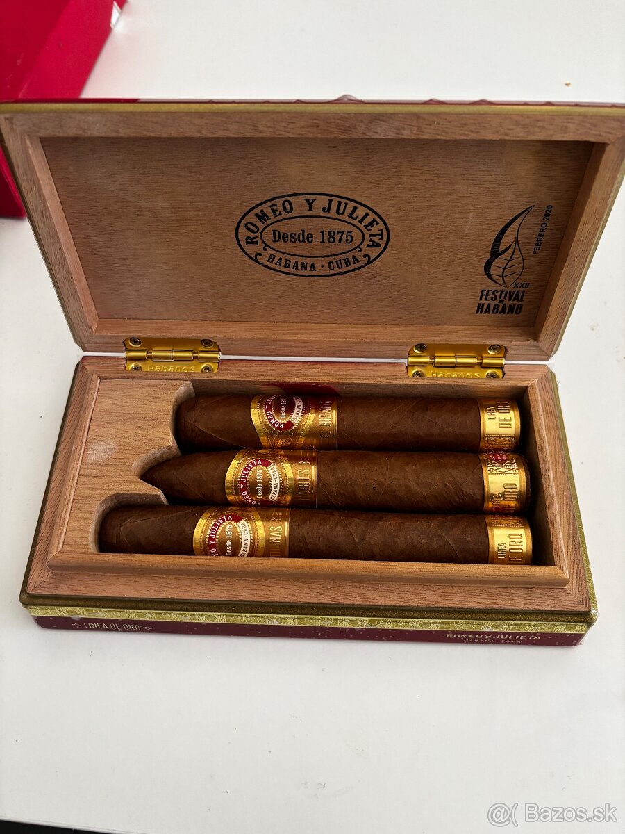 Exkluzívne kubánske cigary – limitované edície Romeo y Julie